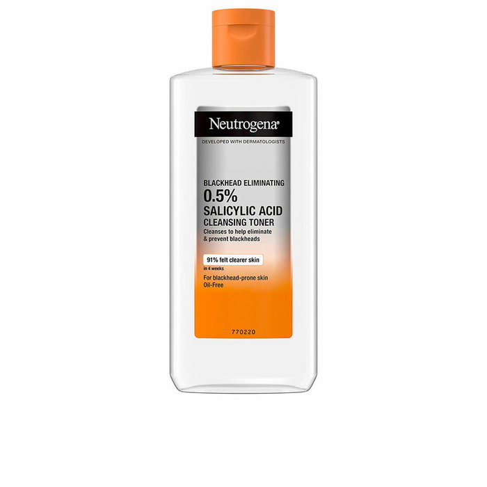 Neutrogena Tónico Limpiador 0.5% Salicylic Acid para Puntos Negros 200 ml Neutrogena Tónico Limpiador 0.5% Salicylic Acid para Puntos Negros 200 ml