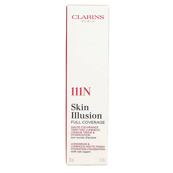 Clarins Skin Illusion Full Coverage Base de Maquillaje 111N Clarins Skin Illusion Full Coverage Base de Maquillaje 111N