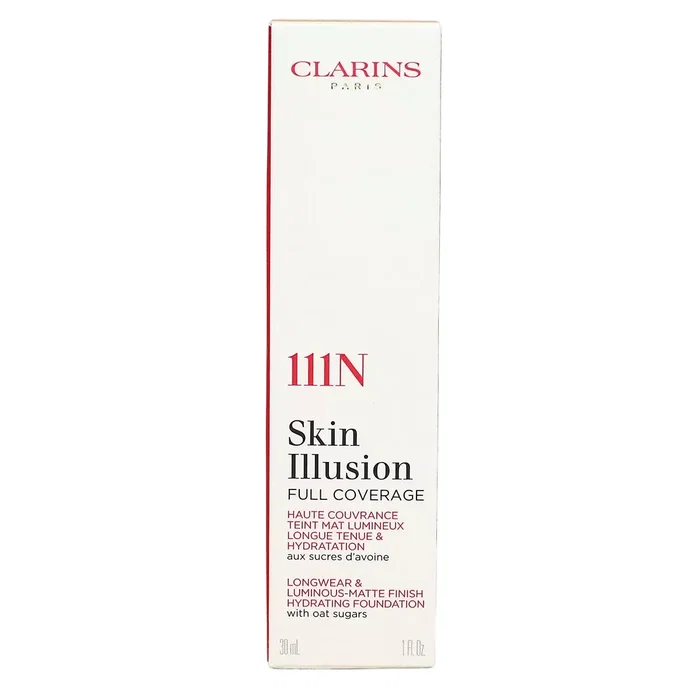 Clarins Skin Illusion Full Coverage Base de Maquillaje 111N 30 ml Clarins Skin Illusion Full Coverage Base de Maquillaje 111N 30 ml