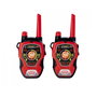 Dickie Walkie Talkie Fun 2.4 GHz Set de 2 piezas Negro/Rojo