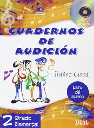 REAL MUSICAL, Cuadernos de audición 2º grado elemental - VV.AA.
