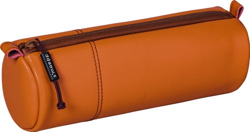 Portatodo Smaepp Soft M Redondo Piel Natural Marron Portatodo Smaepp Soft M Redondo Piel Natural Marron