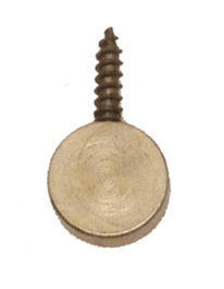 Soporte para estante Nº 4-bis de latón 14x4