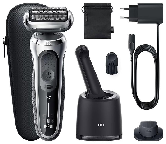 Braun Shaver Series 7 S7200cc negro plata Braun Shaver Series 7 S7200cc negro plata