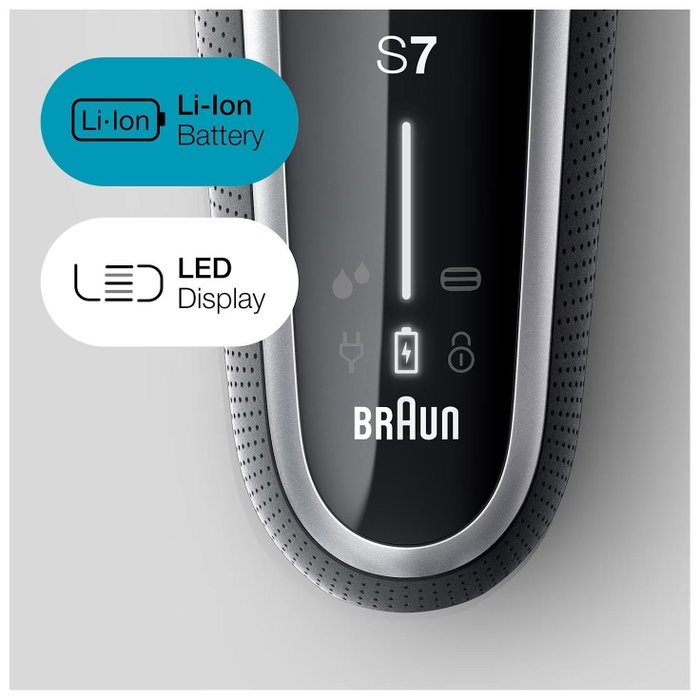 Braun Shaver Series 7 S7200cc negro plata Braun Shaver Series 7 S7200cc negro plata