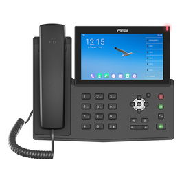 Fanvil X7A V2 Teléfono IP Android 20 Líneas Pantalla Táctil 7" Ethernet WiFi Bluetooth PoE Negro