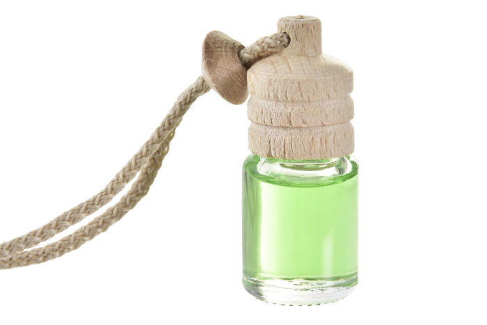 DKD Home Decor Ambientador Coche Basicos Verde 32 Unidades 3 x 11 x 6.5 cm