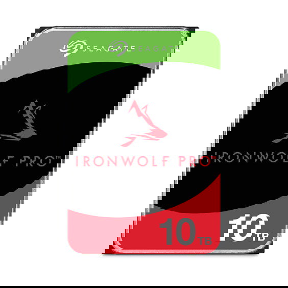 Seagate IronWolf Pro ST10000NT001 Disco Duro NAS 10TB 7200rpm SATA III 6Gb/s 256MB Cache 3.5" para Sistemas Rackmount RAID 24x7 Enterprise Seagate IronWolf Pro ST10000NT001 Disco Duro NAS 10TB 7200rpm SATA III 6Gb/s 256MB Cache 3.5" para Sistemas Rackmount RAID 24x7 Enterprise