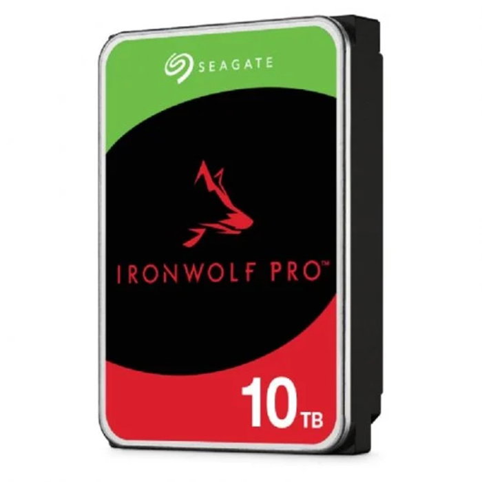 Seagate Disco Duro Interno NAS IronWolf Pro 10TB ST10000NT001 3.5" 7200 RPM