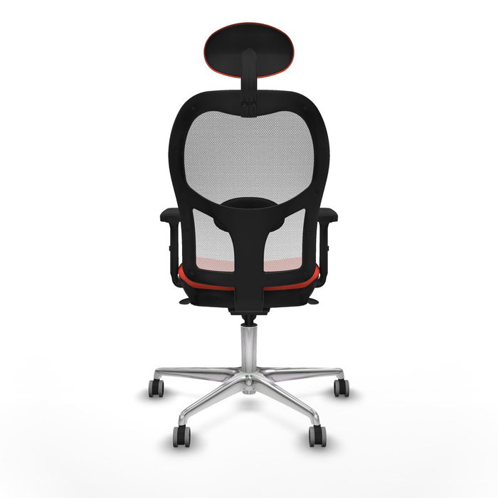 PIQUERAS Y CRESPO Silla de oficina Jorquera Naranja y Blanco