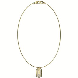 Guess Collar Racer Tag JUMN04043JWYGT-U Dorado