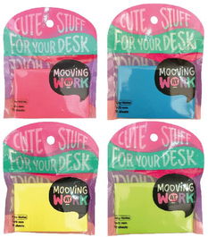 Notas Adhesivas Mooving 100H 50X75 4 Colores Surtidos