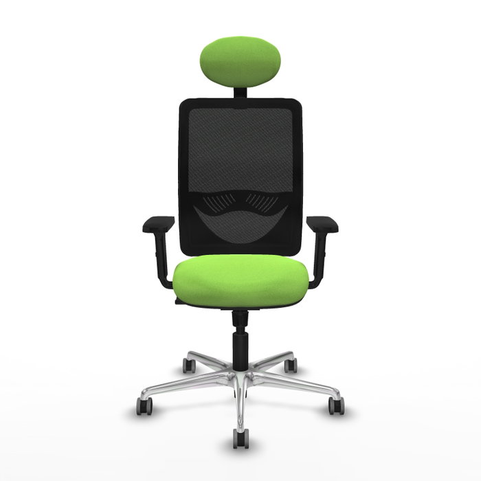 PIQUERAS Y CRESPO Silla de oficina Zulema con mecanismo Sincro, Pistacho y Negro PIQUERAS Y CRESPO Silla de oficina Zulema con mecanismo Sincro, Pistacho y Negro
