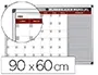 Bi-office Planning Magnético Mensual Lacado Marco Aluminio Rotulable 90x60 cm