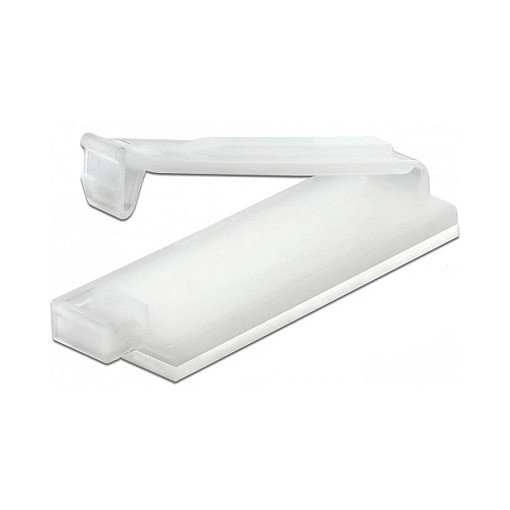 DeLOCK 60182 Portacables con clip de bloqueo autoadhesivo, 10 piezas DeLOCK 60182 Portacables con clip de bloqueo autoadhesivo, 10 piezas