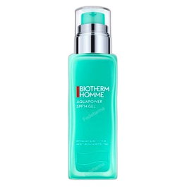BIOTHERM Aquapower SPF 14 Gel Hidratante y Protector para Hombre 75 ml