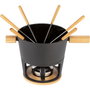 Stöckli Titlis BIG Set de Fondue de 3,2l Negro