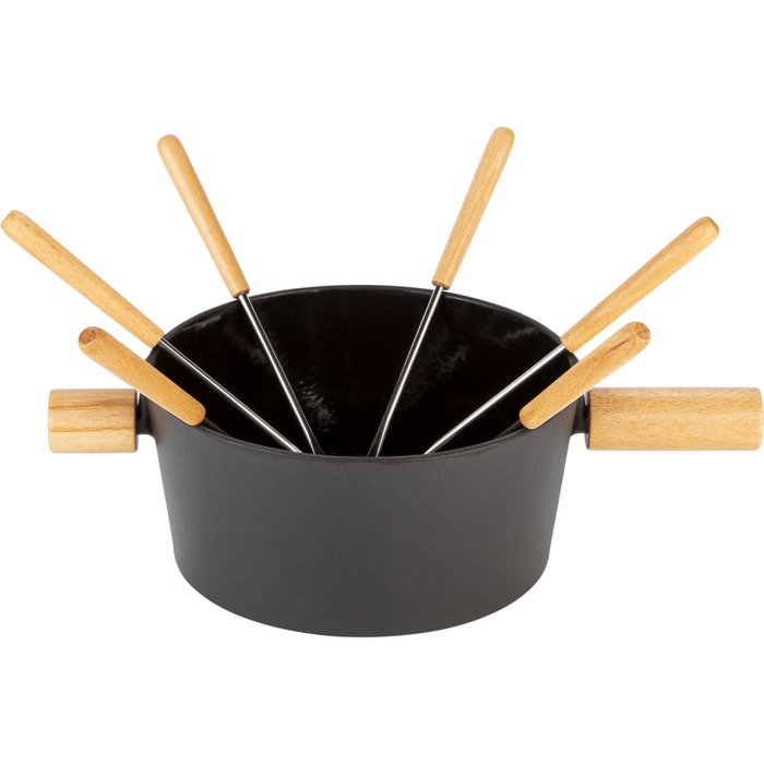 Stöckli Titlis BIG Set de Fondue de 3,2l Negro