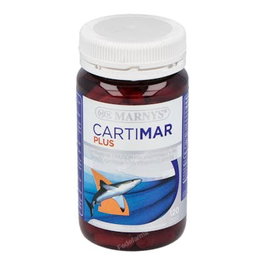 MARNYS Cartimar Plus 120 Capsulas - Complemento Alimenticio con Cartilago de Tiburon, Vitamina C y B6 para Cartilagos y Articulaciones - Reduce Fatiga
