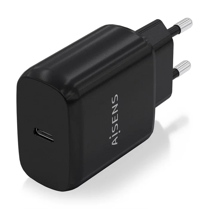 AISENS Cargador USB-C 25W PD3.0 Negro A110-0757 AISENS Cargador USB-C 25W PD3.0 Negro A110-0757