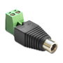 DeLOCK 65486 Adaptador de DC 2.5 x 5.5 mm a bloque de terminales de 2 pines
