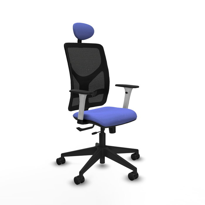 PIQUERAS Y CRESPO Silla de oficina Motilla con mecanismo Sincro/Traslack Azul claro PIQUERAS Y CRESPO Silla de oficina Motilla con mecanismo Sincro/Traslack Azul claro