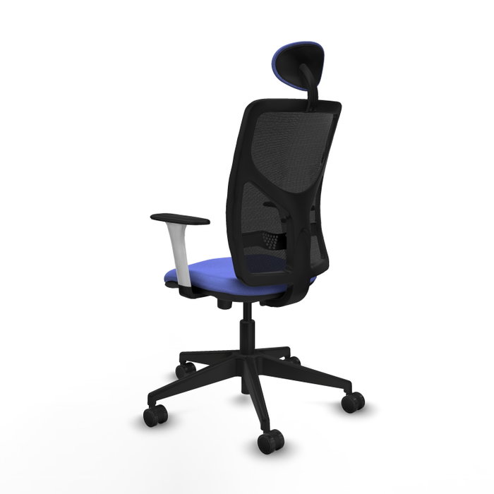 PIQUERAS Y CRESPO Silla de oficina Motilla con mecanismo Sincro/Traslack Azul claro PIQUERAS Y CRESPO Silla de oficina Motilla con mecanismo Sincro/Traslack Azul claro