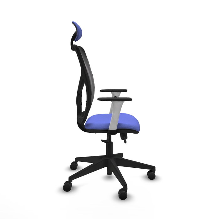 PIQUERAS Y CRESPO Silla de oficina Motilla con mecanismo Sincro/Traslack Azul claro PIQUERAS Y CRESPO Silla de oficina Motilla con mecanismo Sincro/Traslack Azul claro