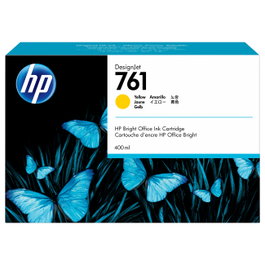 HP Cartucho de tinta DesignJet 761 Amarillo 400ml CM992A