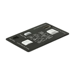 DeLOCK 20650 Set de adaptadores 4 en 1 para tarjetas SIM
