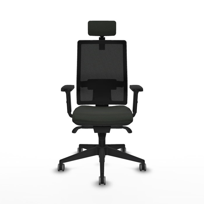 PIQUERAS Y CRESPO Silla de oficina Horna con mecanismo Sincro y Brazos 2D PIQUERAS Y CRESPO Silla de oficina Horna con mecanismo Sincro y Brazos 2D