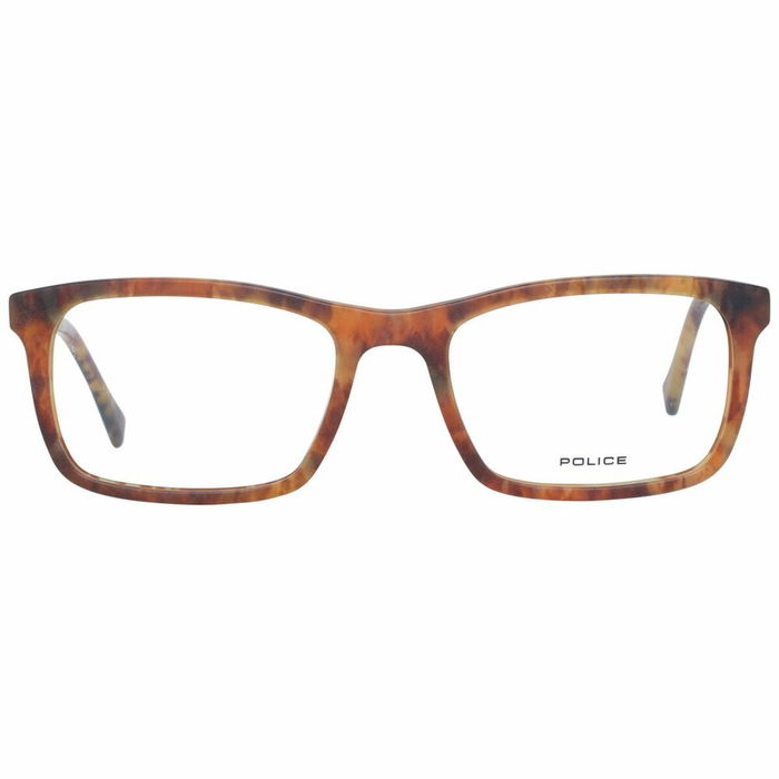 Montura de Gafas Hombre Police VPL262N52763M Naranja Ø 52 mm Montura de Gafas Hombre Police VPL262N52763M Naranja Ø 52 mm