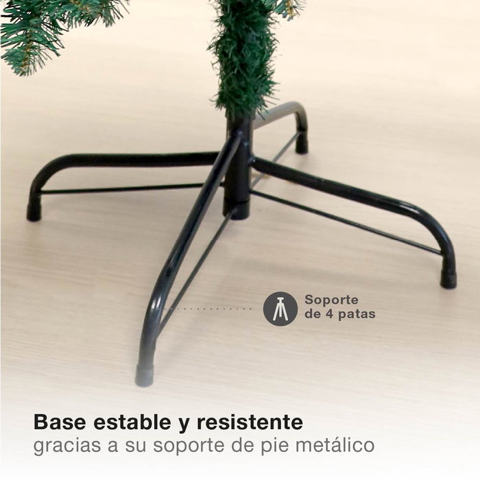 Bambasy Árbol de navidad artificial Kelo 1,8M 670 ramas Verde
