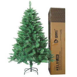 Bambasy Árbol de navidad artificial Kelo 1,8M 670 ramas Verde