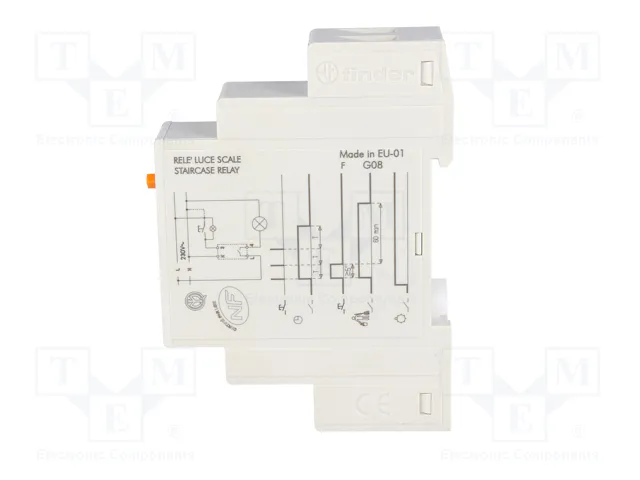 FINDER Automata de escalera para raíl DIN 230VAC 16A