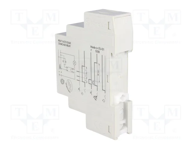 FINDER Automata de escalera para raíl DIN 230VAC 16A