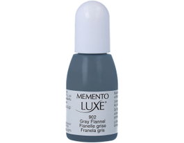 Tsukineko MEMENTO LUXE Tinta de recarga color franela gris opaca 15ml
