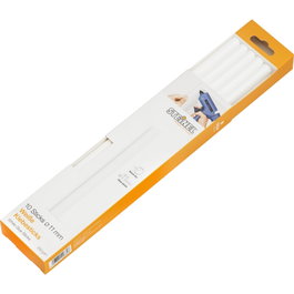 Steinel Barras de pegamento caliente 11 mm blanco (10 unidades)