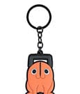 Difuzed Llavero Pochita Chainsaw Man de caucho