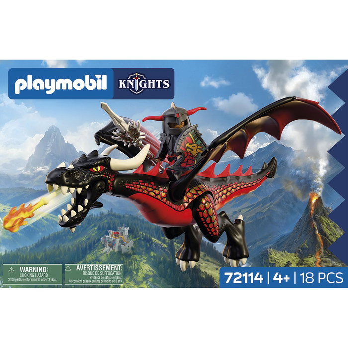 Playmobil Dragón Negro 72114 - Playmobil Knights - Español +4 años
