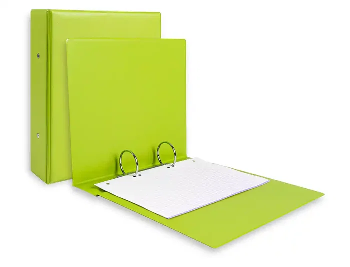 Liderpapel Carpeta de 2 anillas 40 mm redondas A5 verde Liderpapel Carpeta de 2 anillas 40 mm redondas A5 verde