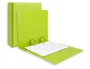 Liderpapel Carpeta de 2 anillas 40 mm redondas A5 verde
