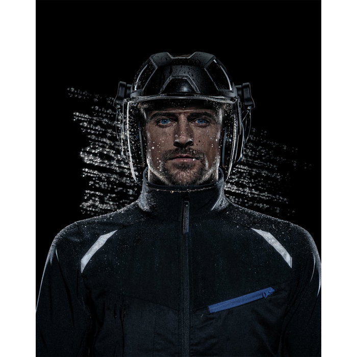 uvex pheos faceguard PC Visier Negro