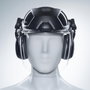 uvex pheos faceguard PC Visier Negro