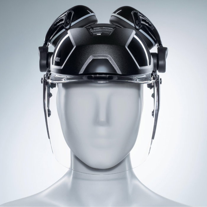 uvex pheos faceguard PC Visier Negro
