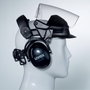 uvex pheos faceguard PC Visier Negro