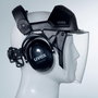 uvex pheos faceguard PC Visier Negro