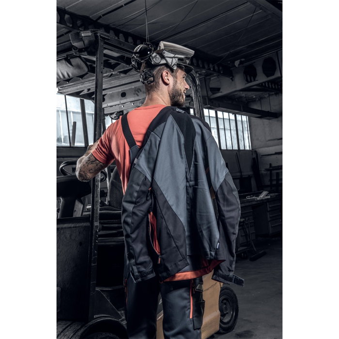 uvex pheos faceguard PC Visier Negro