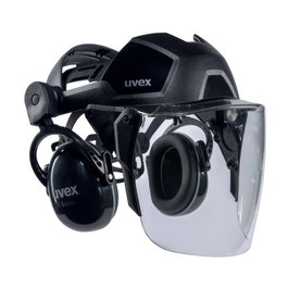 uvex pheos faceguard PC Visier Negro