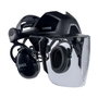 uvex pheos faceguard PC Visier Negro